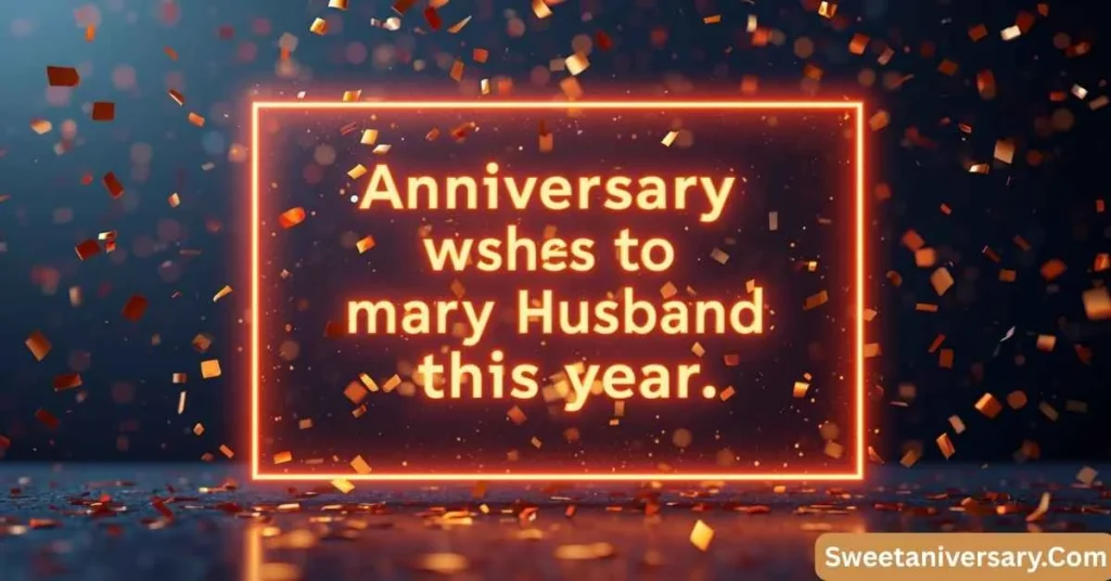 Trending Anniversary Wishes to My Husband This Year