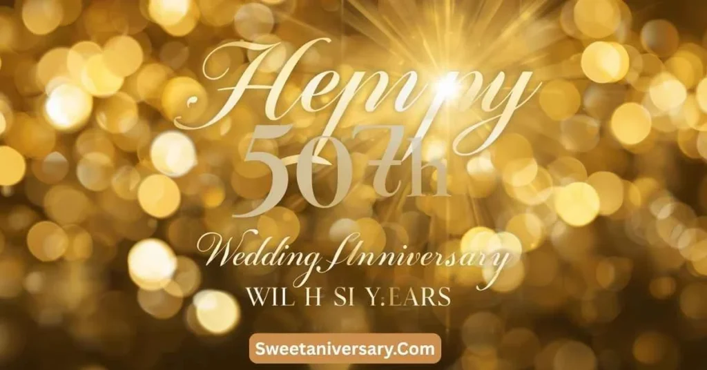 Trending Happy 50th Wedding Anniversary Wishes This Year