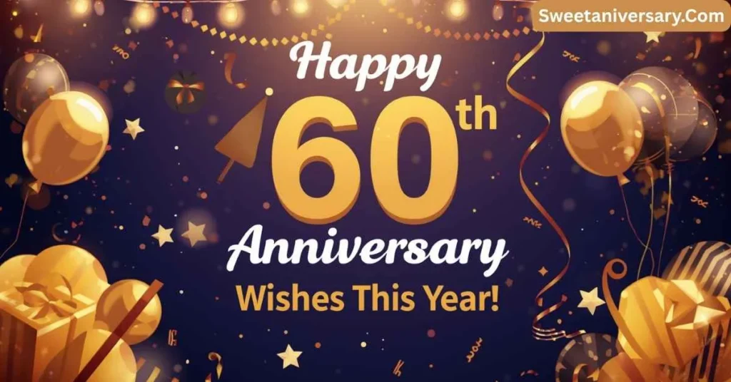 Trending Happy 60th Anniversary Wishes This Year