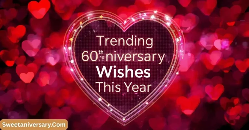 Trending Short 60th Wedding Anniversary Wishes This Year