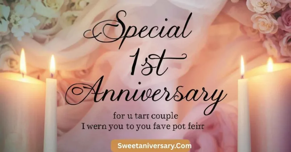 Unique Special 1st Anniversary Wishes for Couple