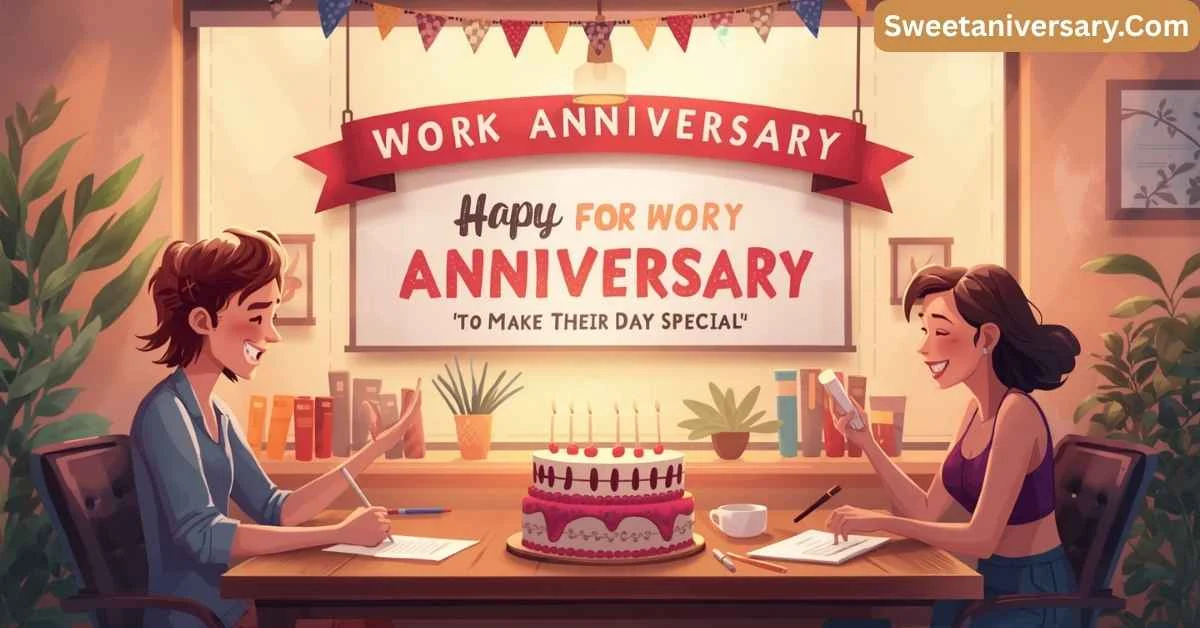 Work Anniversary Wishes for Coworker to Make Their Day Special