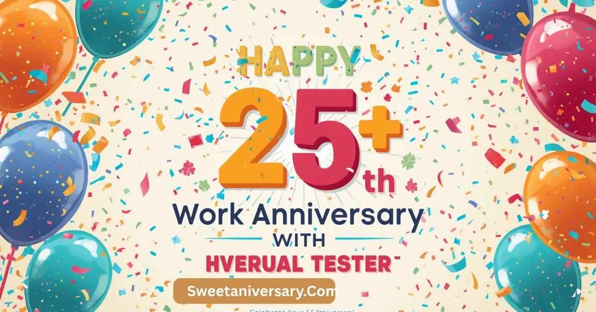 25th Work Anniversary Wishes: 150+ Messages to Celebrate