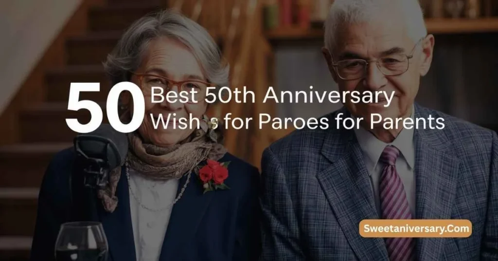 Best 50th Anniversary Wishes for Parents