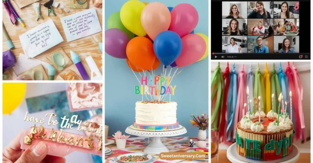Creative Ways to Thank Everyone for Birthday Wishes at Once