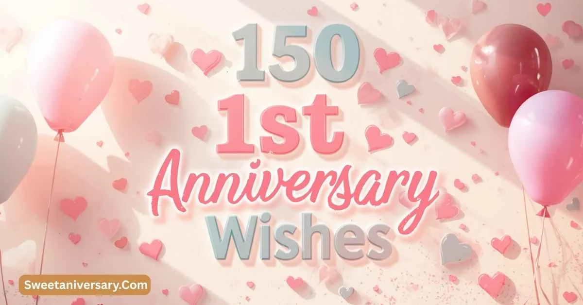 Happy 1st Anniversary Wishes