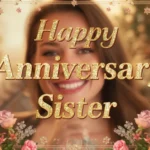 Happy Anniversary Wishes for Sister