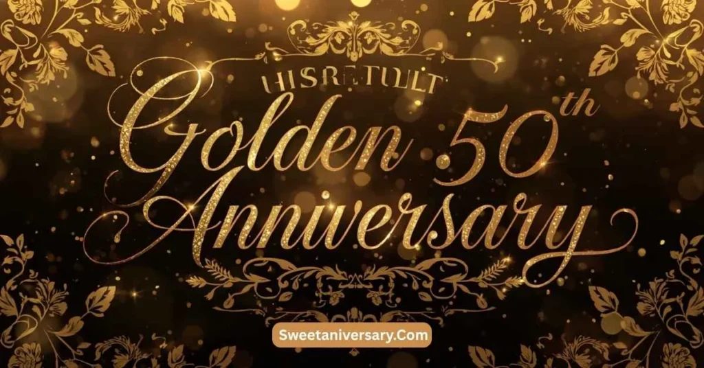 Heartfelt Golden Anniversary 50th Anniversary Wishes