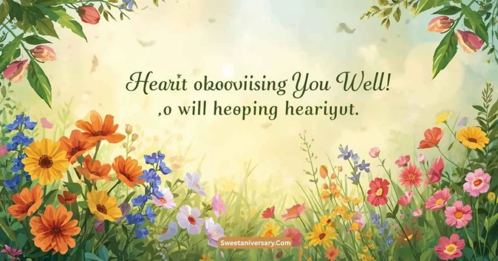 Heartfelt Wishing You Well Messages