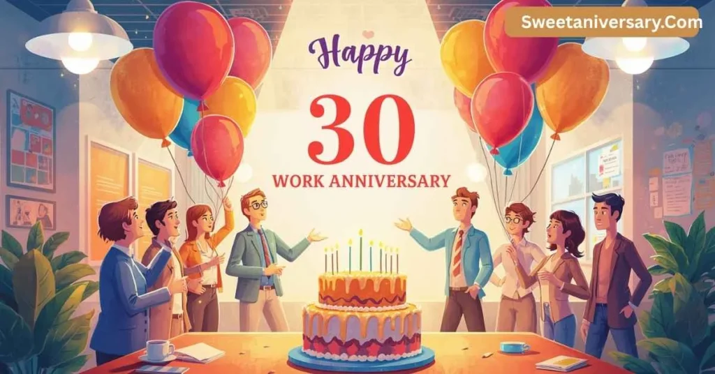 Inspirational 30 Year Work Anniversary Wishes