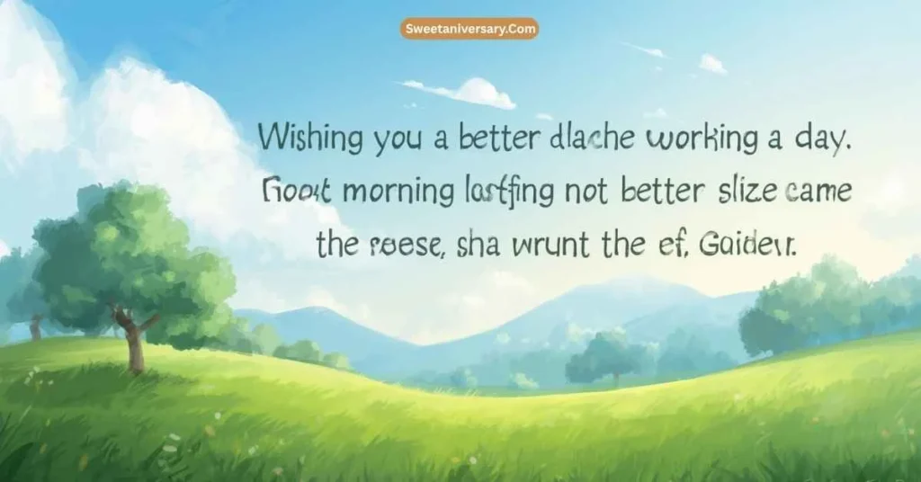Short and Cute Wishing You a Better Day Messages 