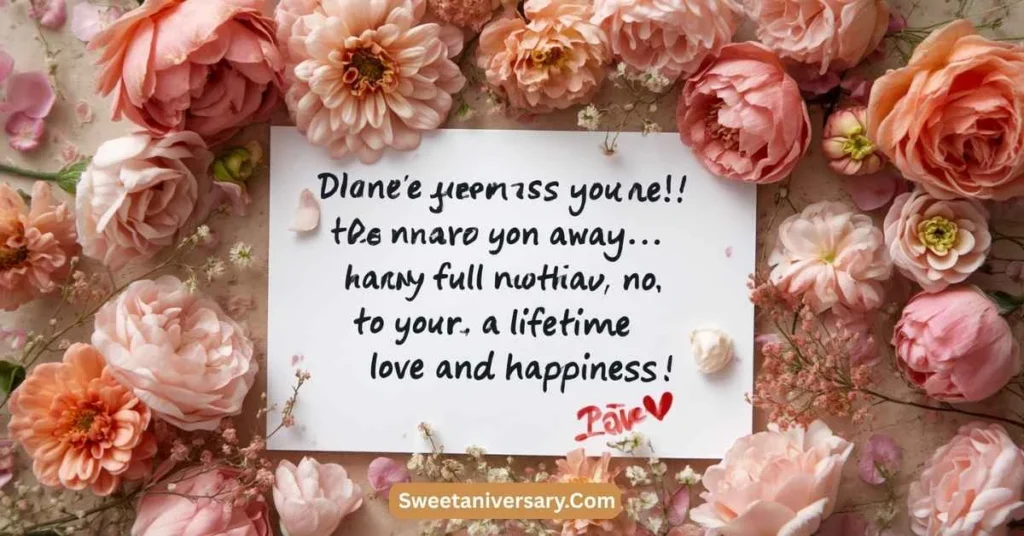 Short and Cute Wishing You Both a Lifetime of Love and Happiness Messages