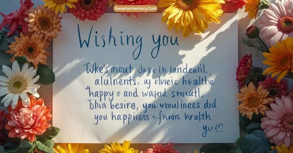 Short and Sweet Wishing You Happiness and Health Messages