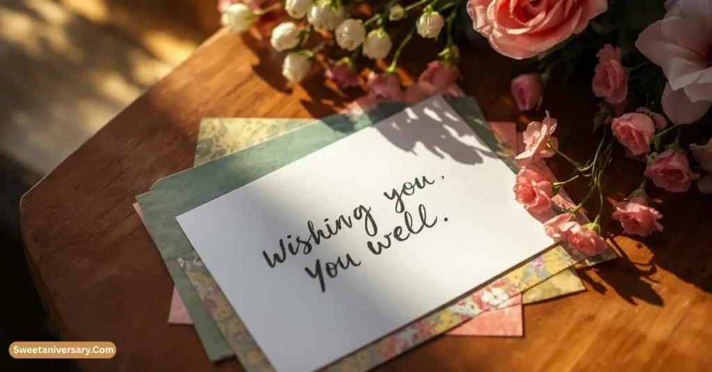 Tips for Writing a Personal Wishing You Well Card 