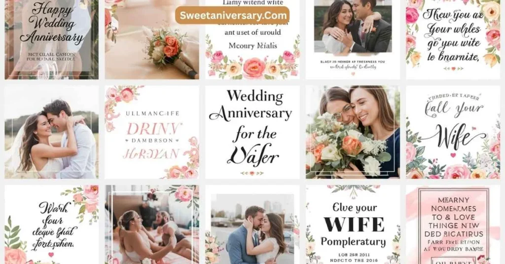 Trending Wedding Anniversary Wishes for Wife This Year