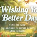 Wishing You a Better Day: