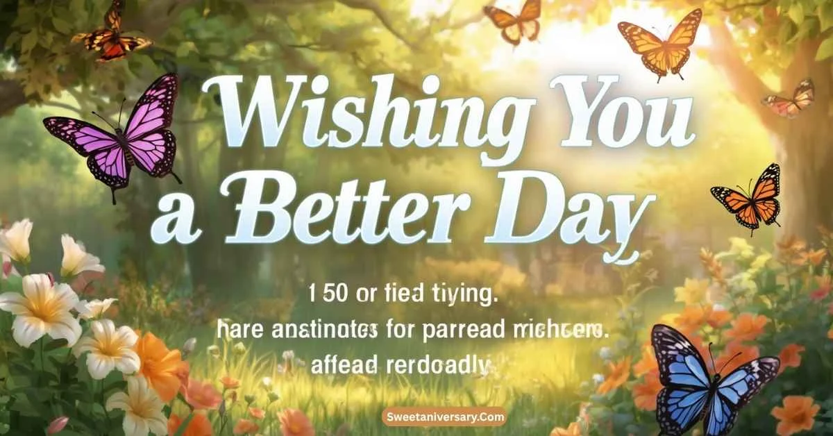 Wishing You a Better Day: