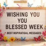 Wishing You a Blessed Week: