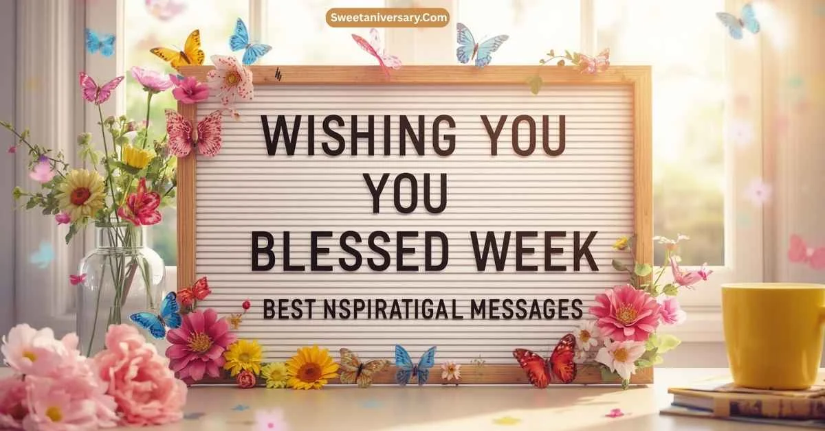 Wishing You a Blessed Week: