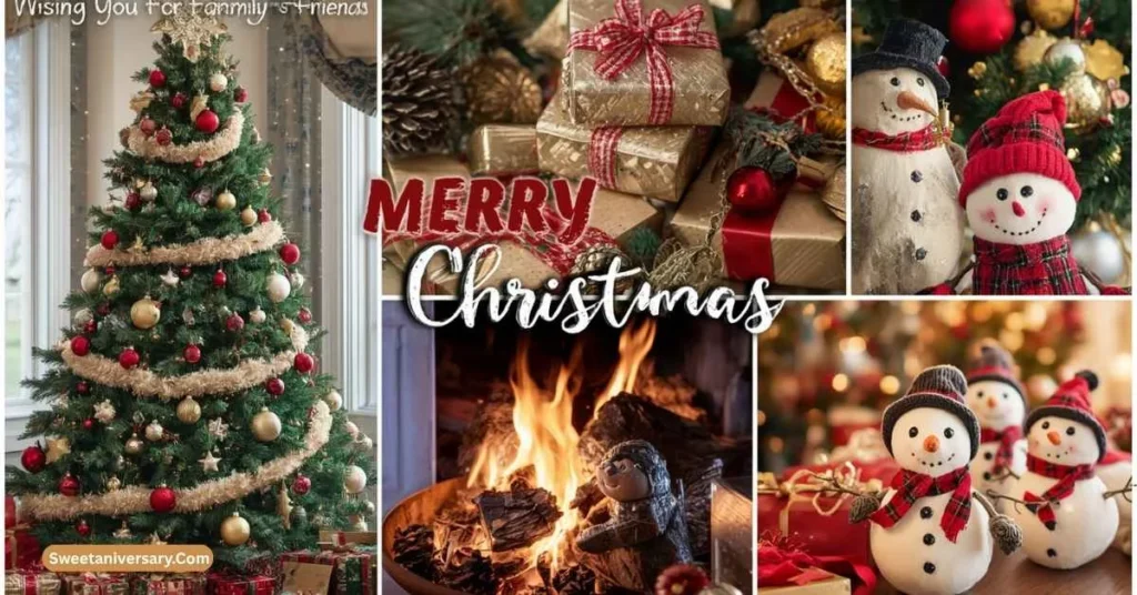 Wishing You a Merry Christmas Images for Family and Friends