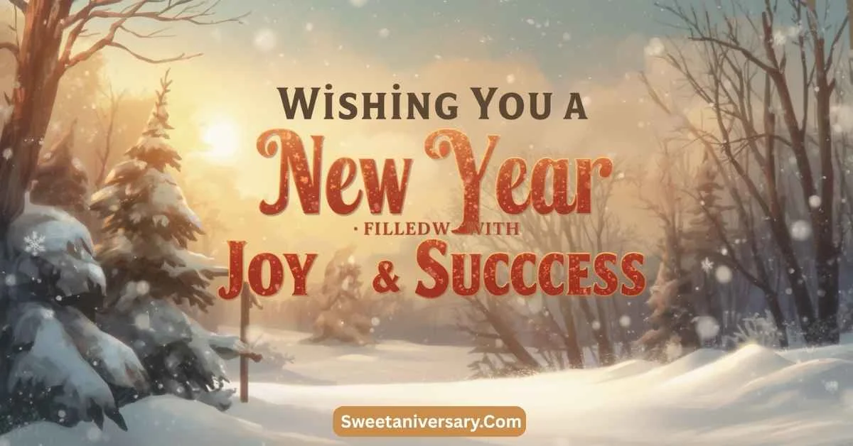 Wishing You a New Year Filled With