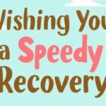 Wishing You a Speedy Recovery in Spanish