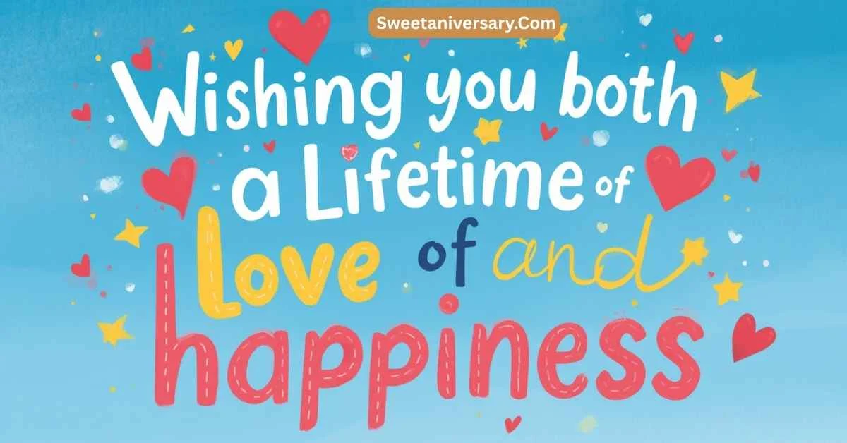 Wishing You Both a Lifetime of Love and Happiness: