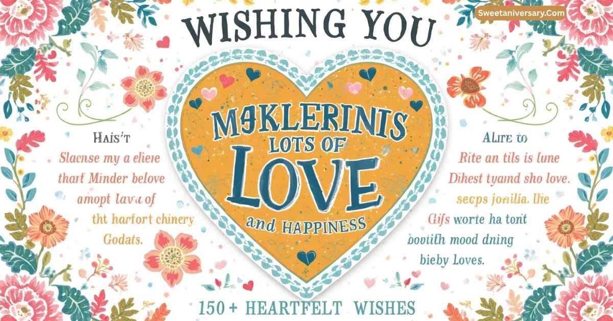 Wishing You Lots of Love and Happiness: