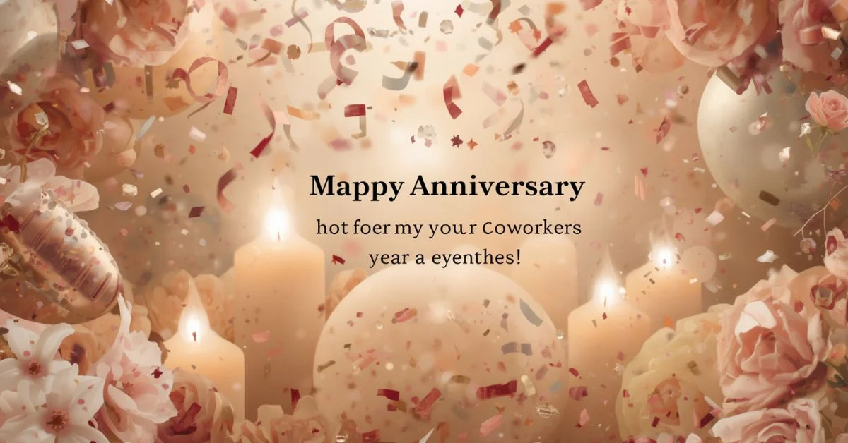 Anniversary Wishes for Coworker