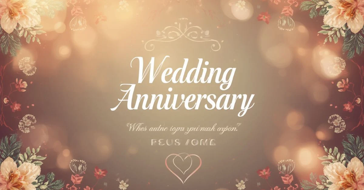 Wedding Anniversary Wishes Images
