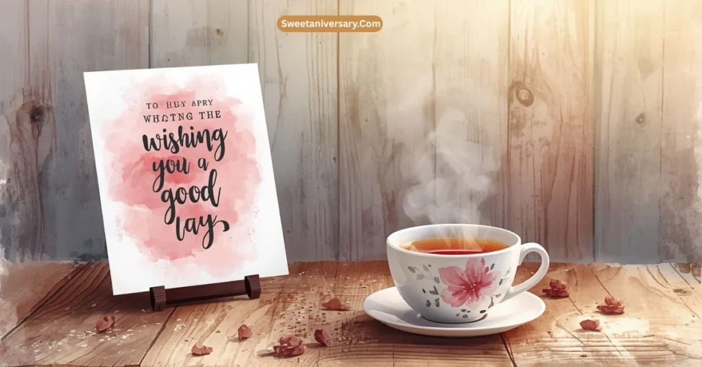 Heartfelt Wishing You a Good Day Quotes
