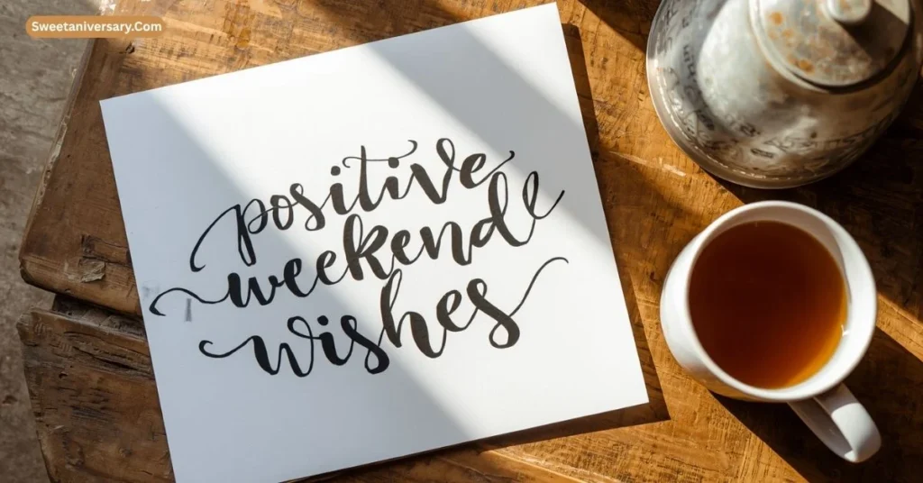 Positive Wishing You a Wonderful Weekend Messages