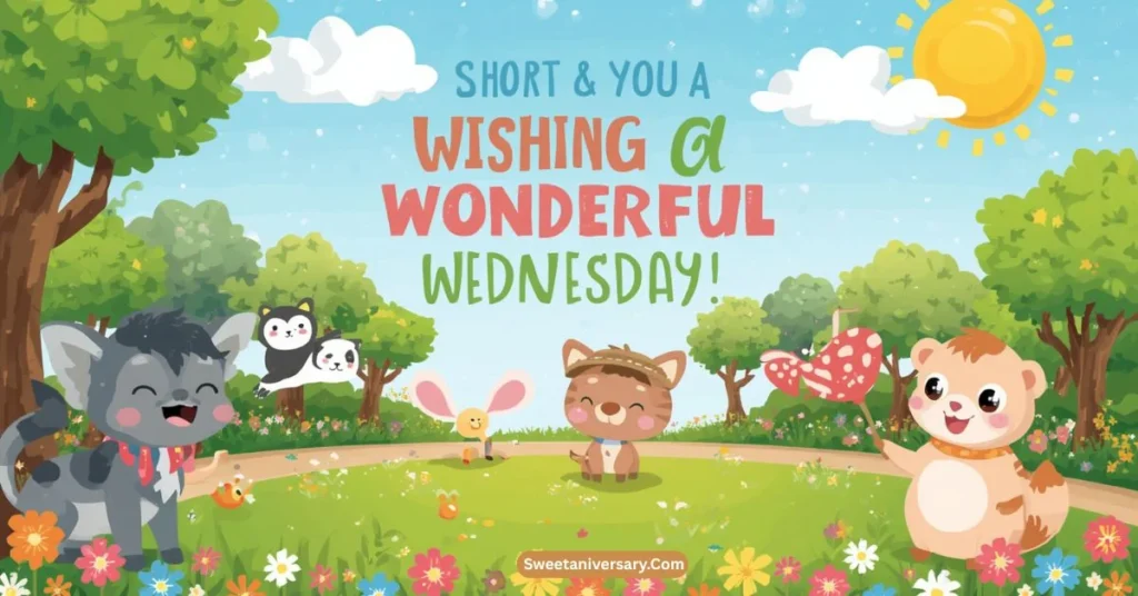Short & Cute Wishing You a Wonderful Wednesday Messages