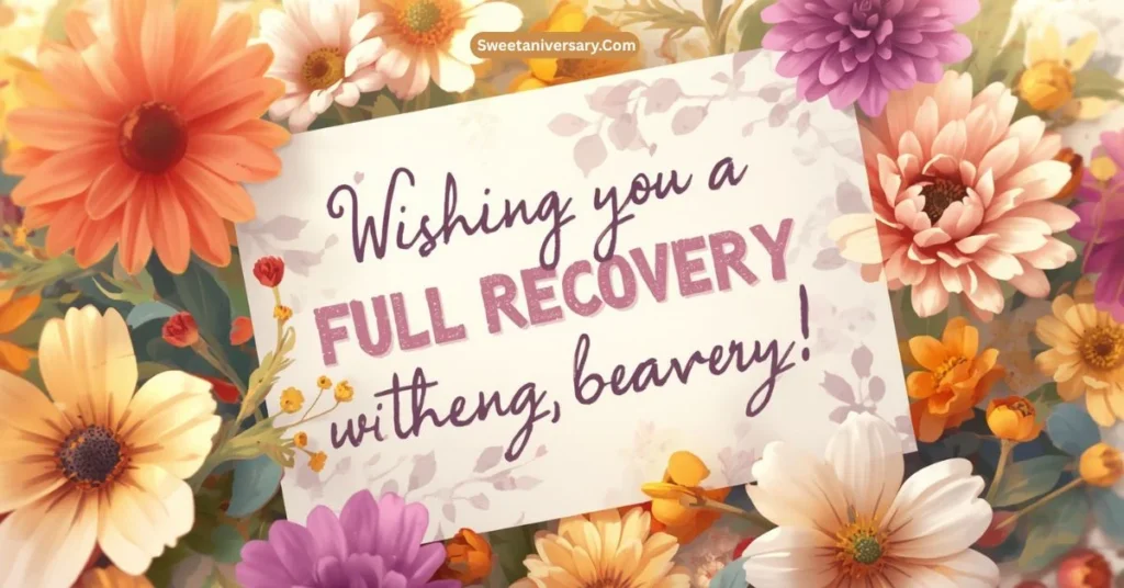 Short & Sweet Wishing You a Full Recovery Messages