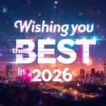 Wishing You the Best in 2026