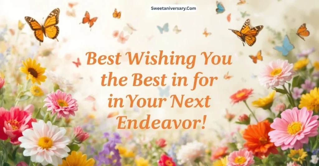 Best Wishing You the Best in Your Next Endeavor Messages