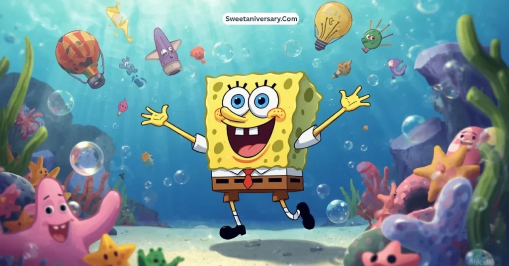 Creative Sponge Bob Wishing You Well Ideas