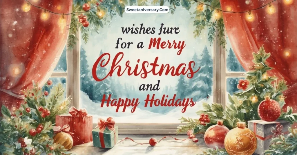Heartfelt Wishing You a Merry Christmas and Happy Holidays