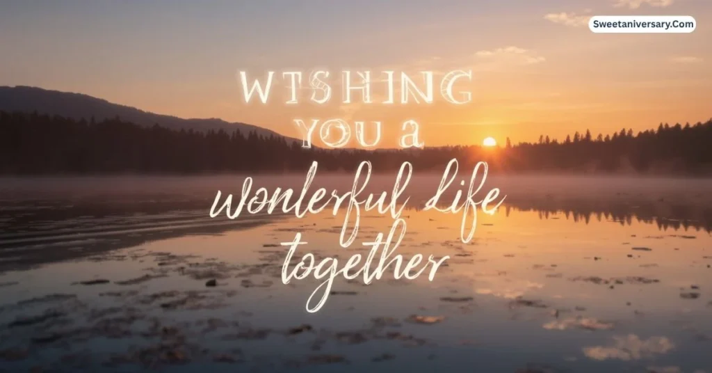 Heartfelt Wishing You a Wonderful Life Together