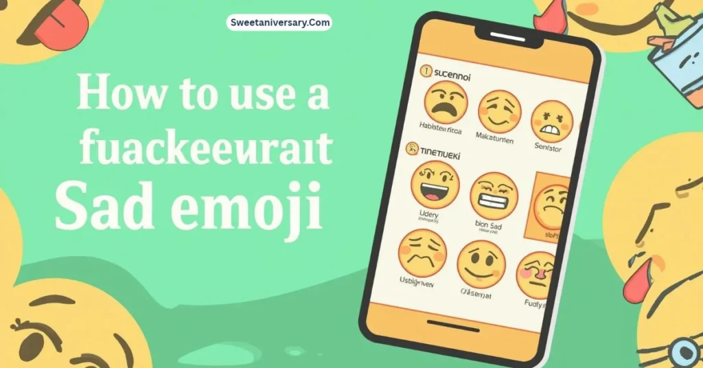 How to use sad emoji emojis
