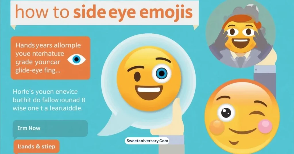 How to use side eye emojis
