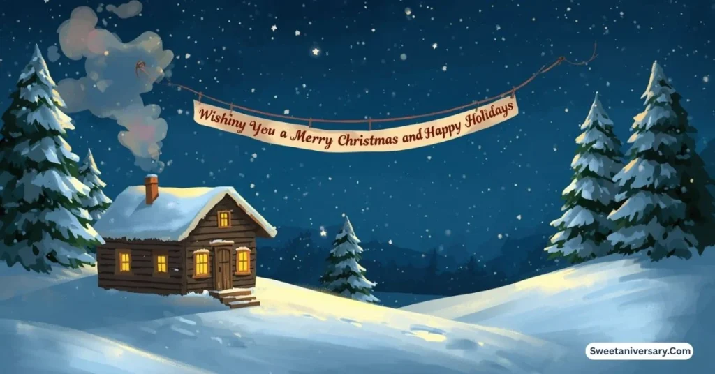 Short & Cute Wishing You a Merry Christmas and Happy Holidays