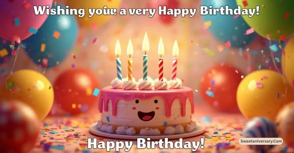 Short & Cute Wishing You a Very Happy Birthday GIF