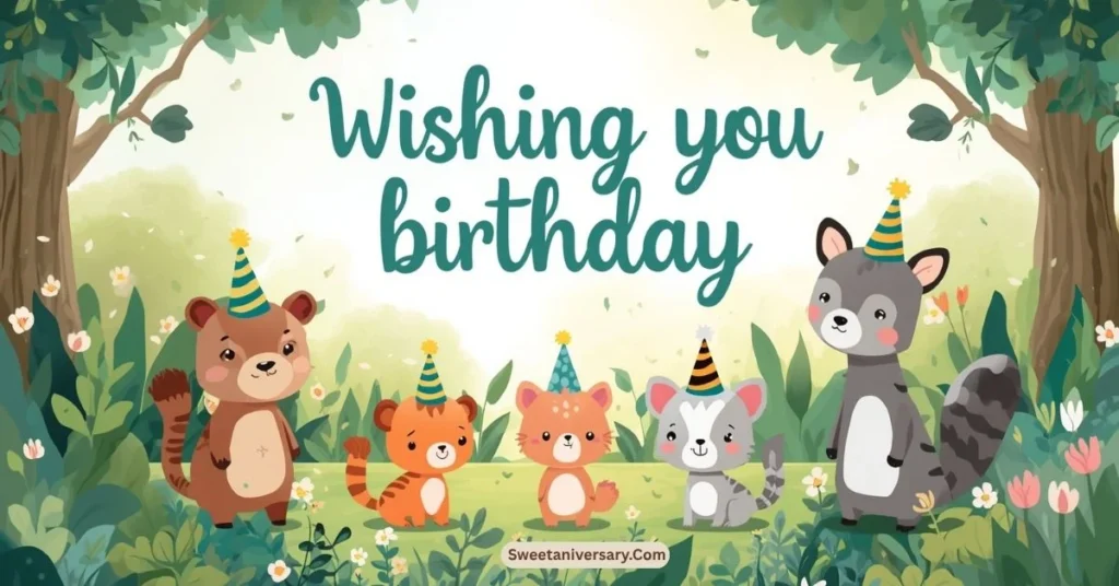 Short & Cute Wishing You Birthday Message