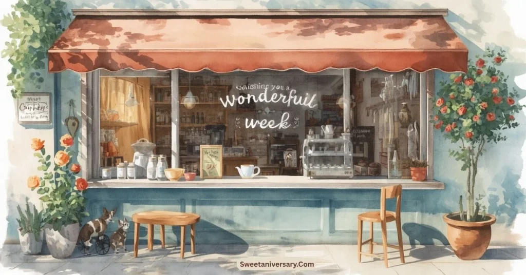 Sweet and Heartfelt Wishing You a Wonderful Week