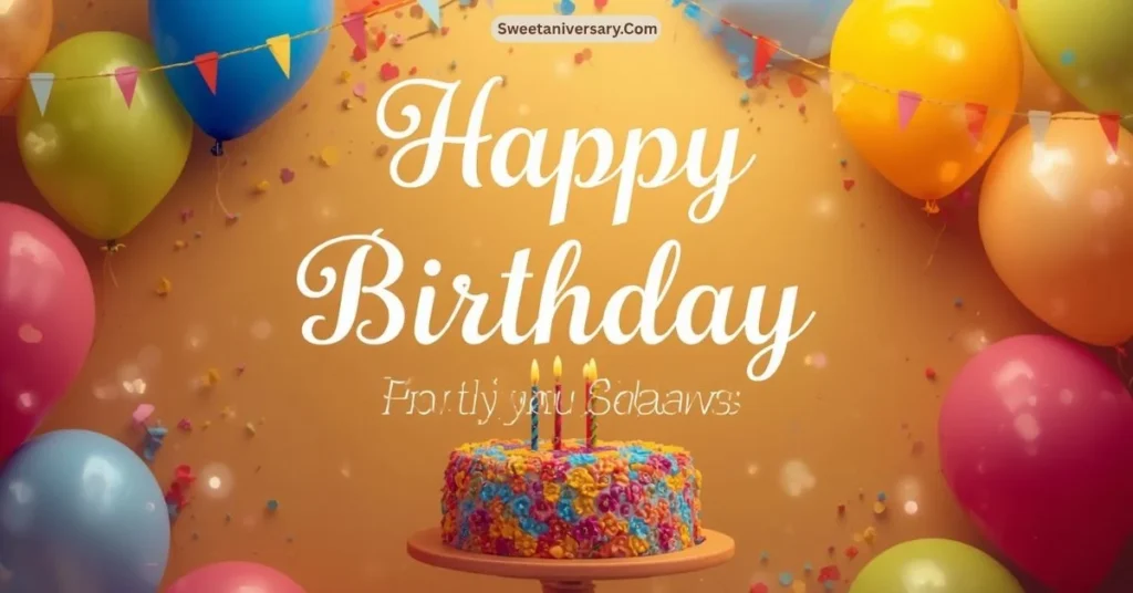 Sweet Wishing You Birthday Message for Someone Special