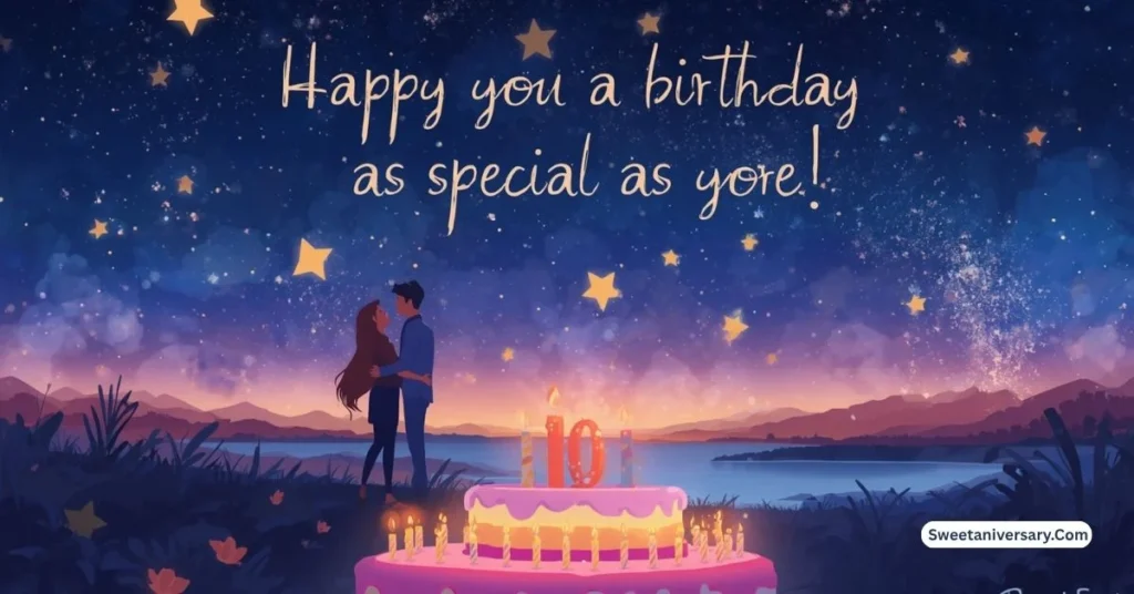 the Romantic Wishing You a Birthday as Special as You Are