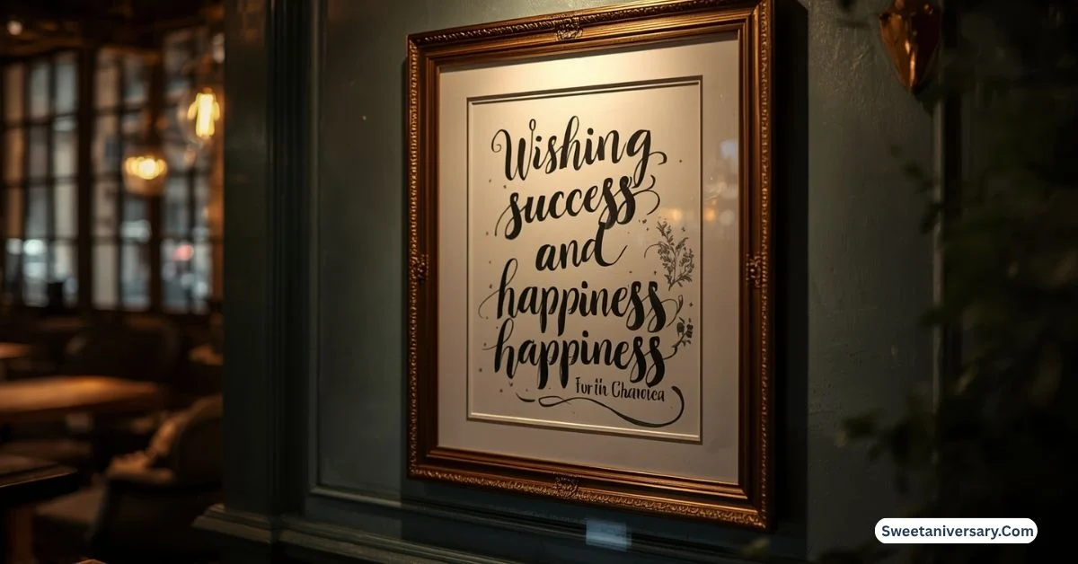 Wishing You All the Success and Happiness: