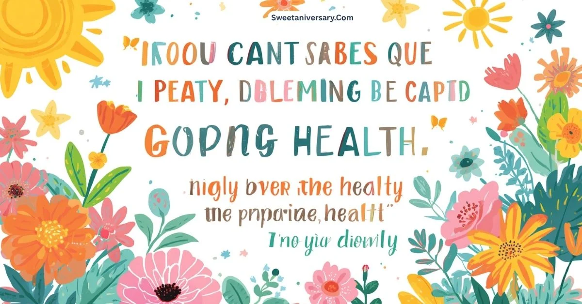 Wishing You Good Health Quotes: