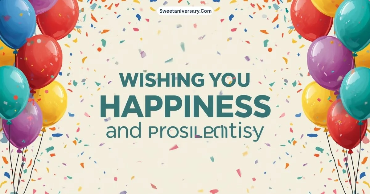 Wishing You Happiness and Prosperity: